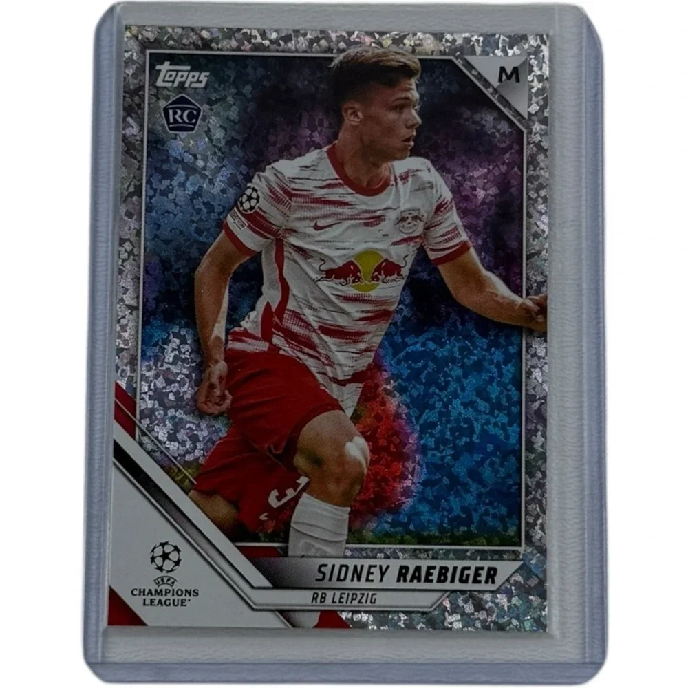 2021-22 Topps Chrome UEFA Champions League #60 Sidney Raebiger Speckle Refractor